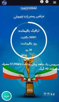 اطلاع از حجم باقیمانده اینترنت مخابرات