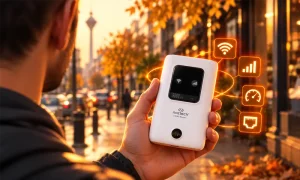 مودم همراه اول 4G با قابلیت اتصال وای فای و اینترنت همراه