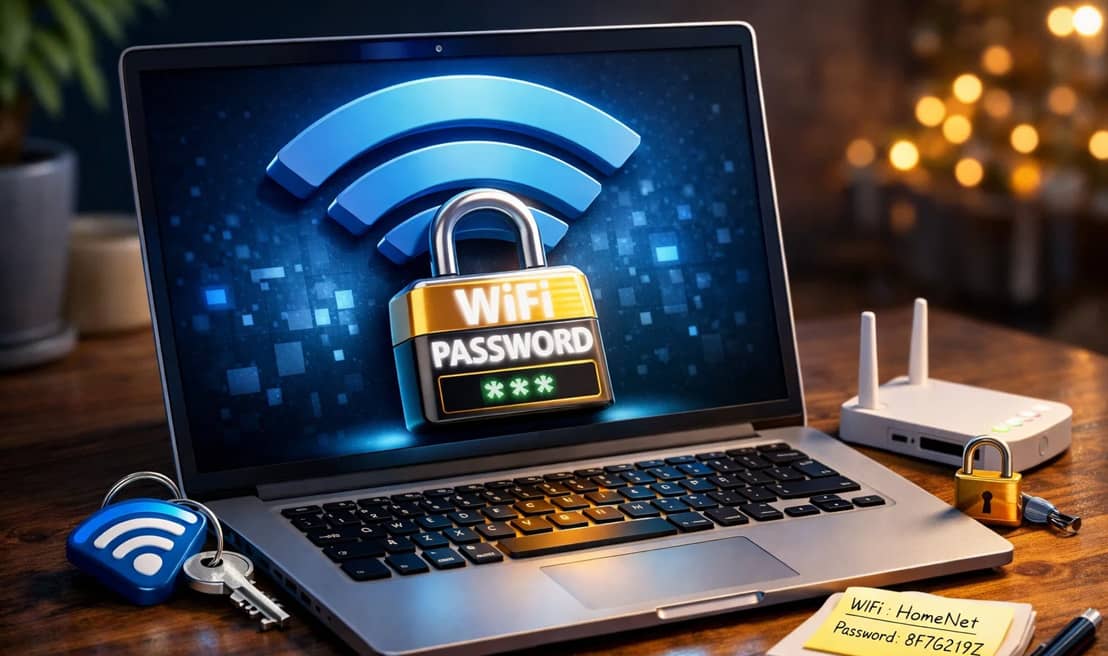 فراموشی رمز وای فای