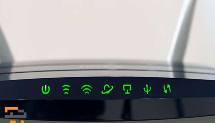 چراغ اینترنت مودم