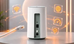 پورت LAN و درگاههای پشت مودم TF-i60 G1