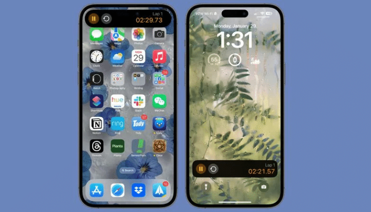 ویژگی جدید کرونومتر در آیفون