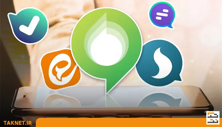 مصرف اینترنت پیامرسان ایرانی