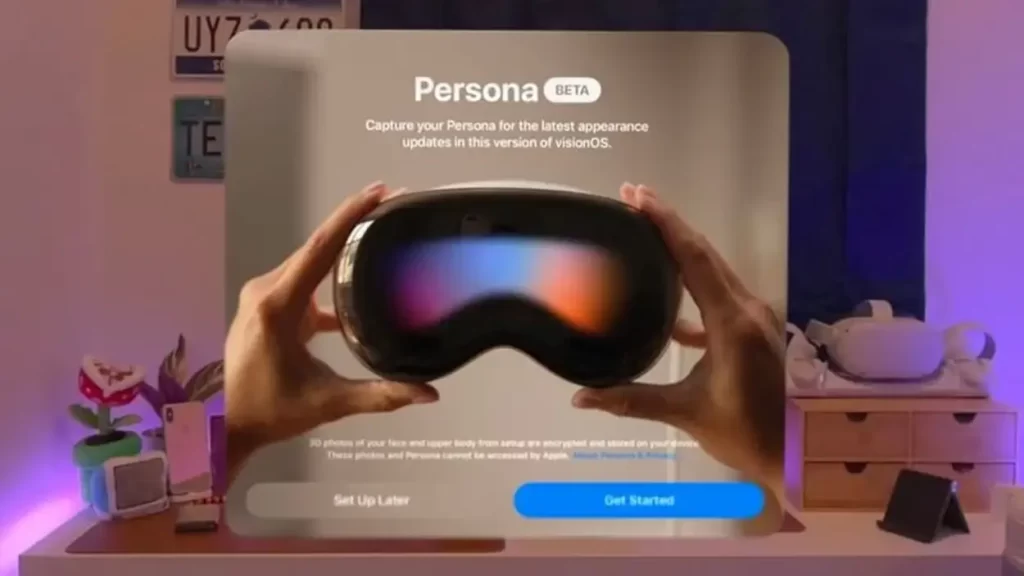 اپل پروژه‌ی بهبود پرسونا در ویژن پرو را استارت زده