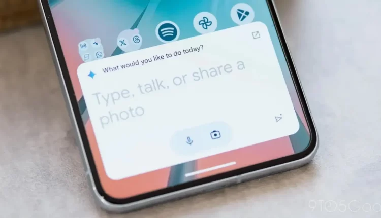برای استفاده از دستیار صوتی جمنای نیازی به دکمه نیست
