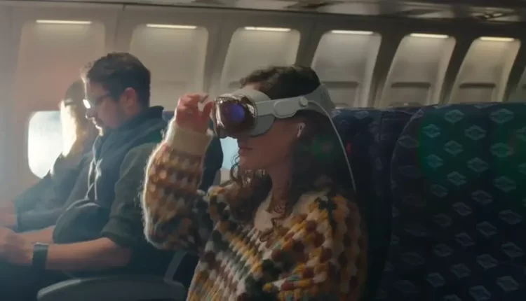 اپل ویژن پرو در پرواز به مسافران داده می‌شود