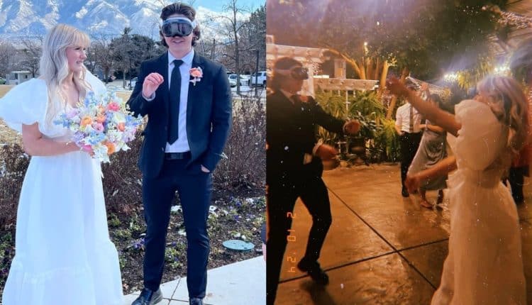 استفاده از ویژن پرو در عروسی