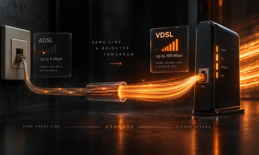 اینترنت VDSL و تفاوت آن با ADSL