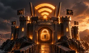 محافظت از شبکه وای فای با WPA2-PSK در برابر دسترسی غیرمجاز