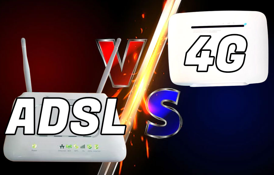 ADSL یا LTE