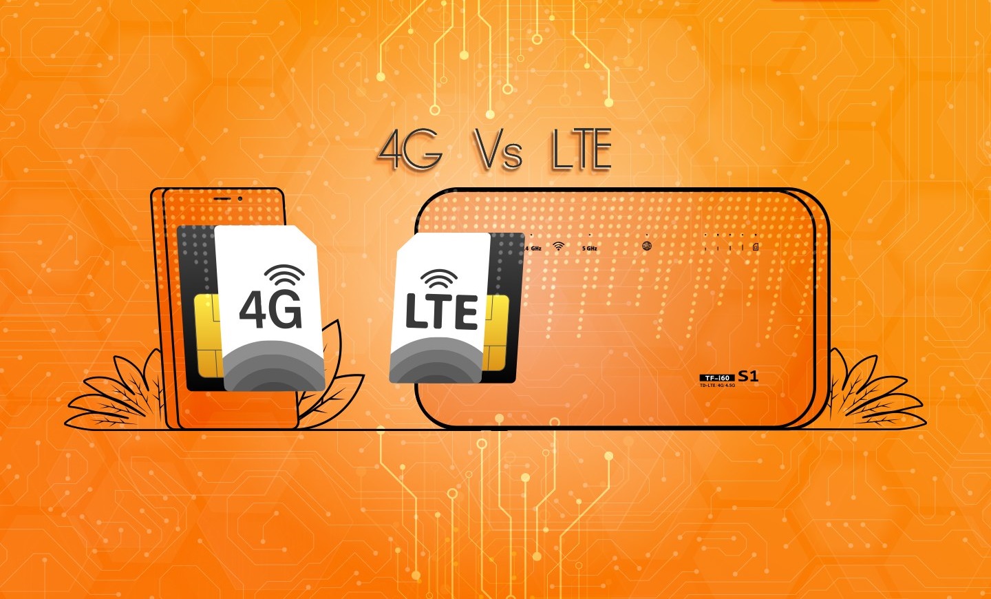 تفاوت-اینترنت-۴G-با-اینترنت-LTE