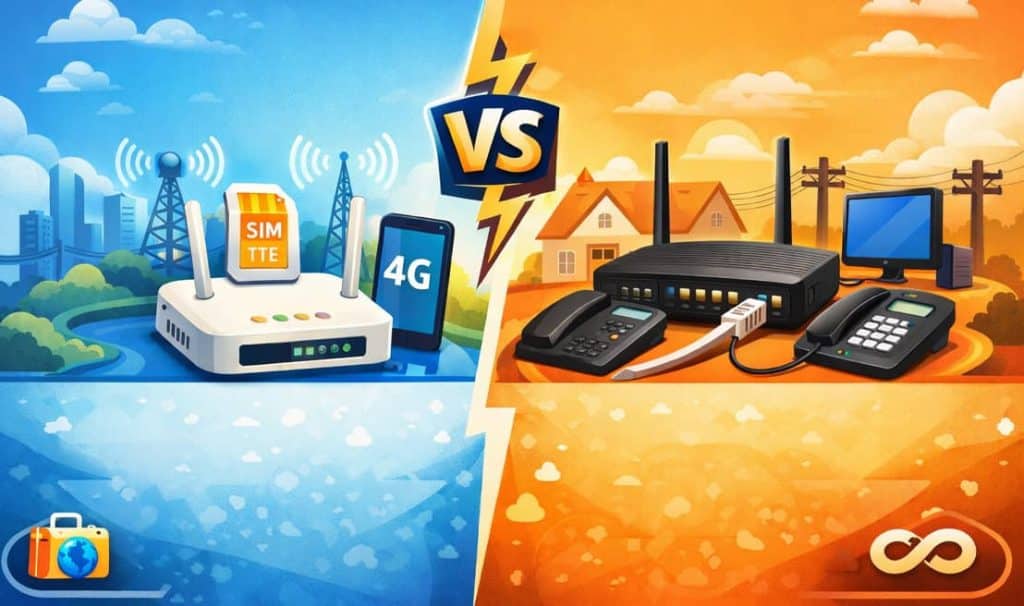 مودم سیم کارتی یا ADSL