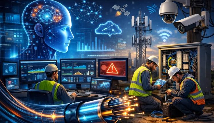 نگهداری شبکه های فیبر نوری