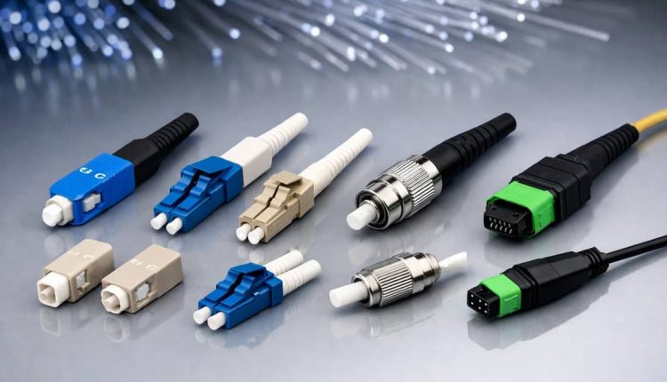 انواع کانکتورهای فیبر نوری