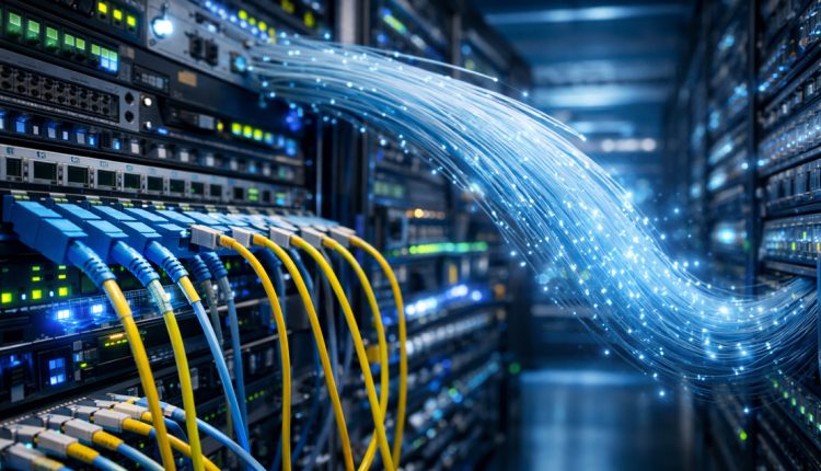 فیبر نوری در دیتاسنتر و شبکه سازمانی