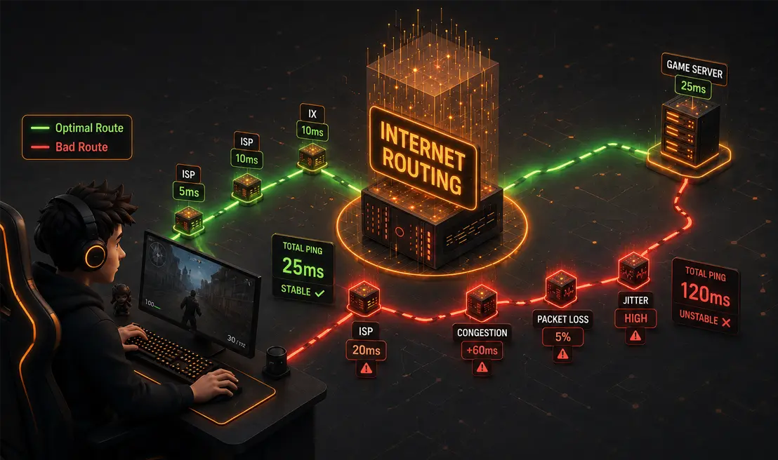 Routing اینترنت چیست