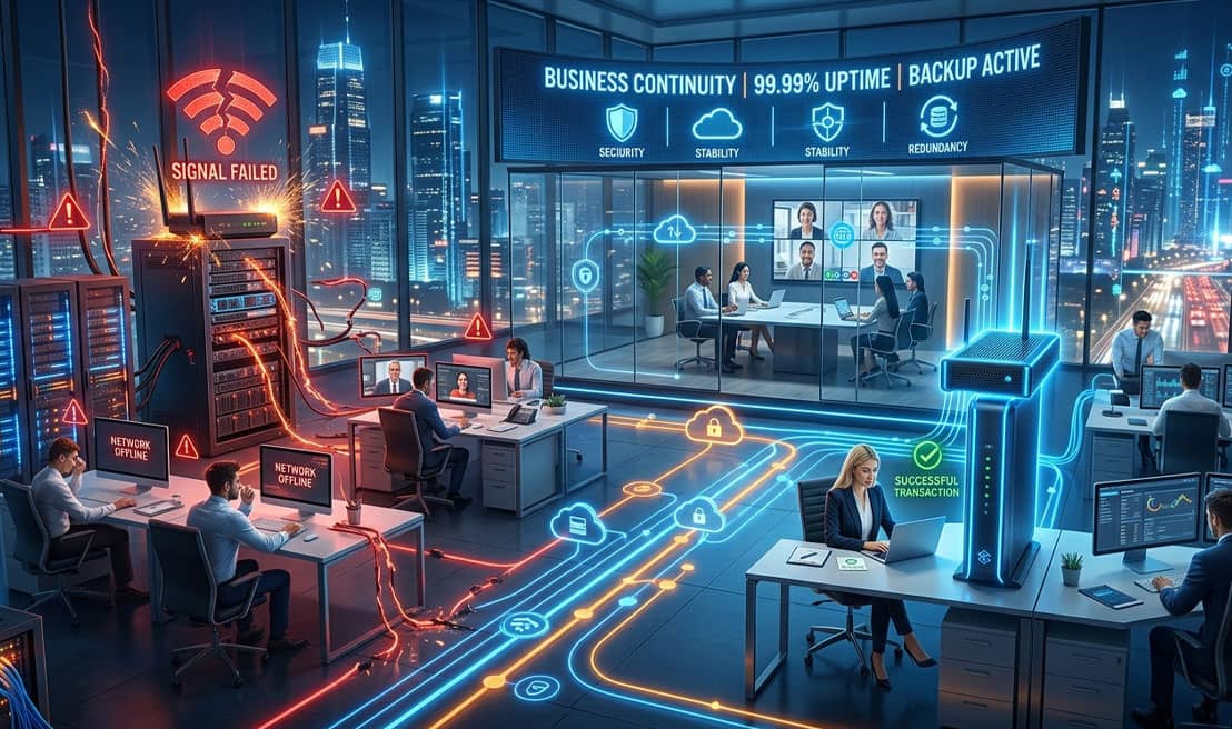 اینترنت backup چیست