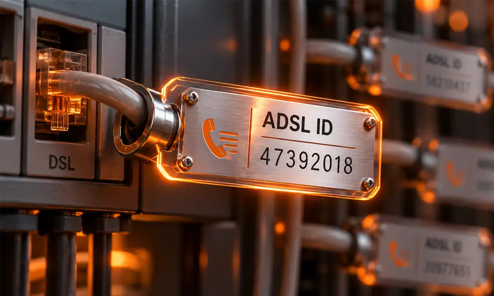 نحوه پیدا کردن شناسه ADSL و اطلاعات اتصال اینترنت