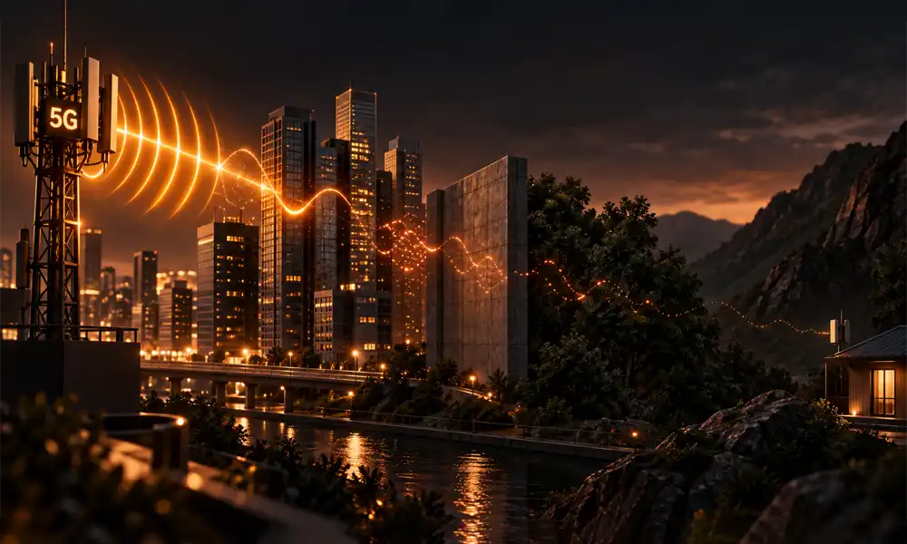 عوامل موثر بر کاهش سرعت اینترنت 5G و کیفیت اتصال شبکه