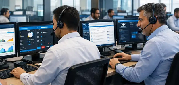 مرکز تماس ابری